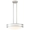 Access Lighting Solero, LED Pendant or SemiFlush, Brushed Steel Finish, Acrylic Lens Acrylic 20469LEDD-BS/ACR - alternate 1